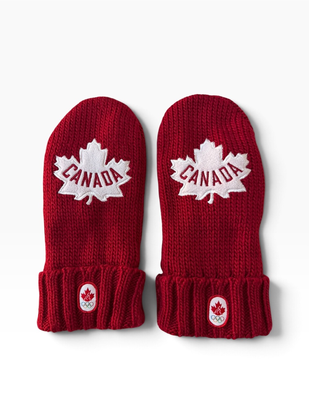 🇨🇦 Hudson’s Bay Team Canada 2012 Olympic Mittens #2012-002 L/XL
